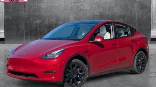 TESLA MODEL Y 2021 5YJYGDEE9MF118212 image